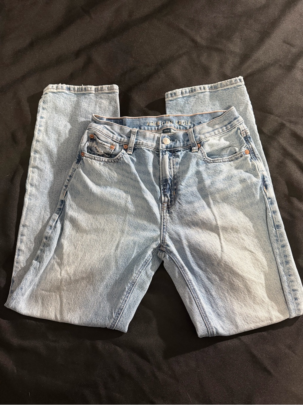 American Eagle Outfitters Light Wash Women's Straight Leg Jeans